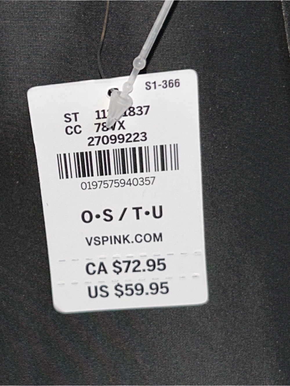 NWT victoria’s Secret pink nylon cargo backpack - Picture 5 of 5